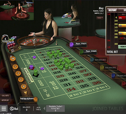 32Red Live Dealer Screenshot 3