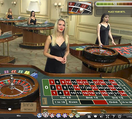 Screenshot von Betfred Live Dealer 4