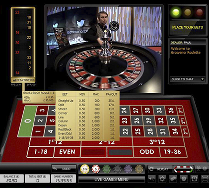 Screenshot 4 des Grosvenor Live Dealer