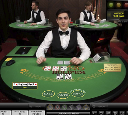 LeoVegas Live Dealer Screenshot 1