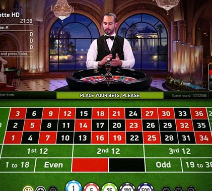 Prospect Hall Live Dealer Screenshot 1