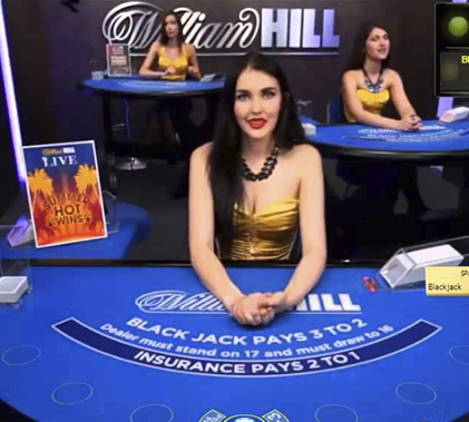 William Hill Live Dealer Screenshot 1