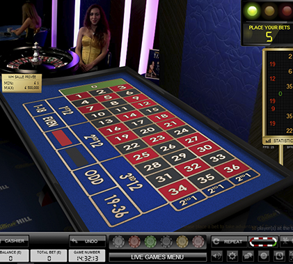 William Hill Live Dealer Screenshot 3